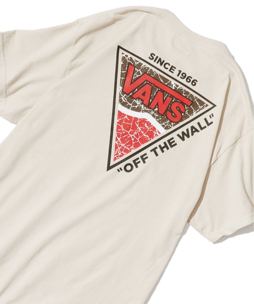 VANS（バンズ）の「VANS/ヴァンズ M TRIANGLE LOGO TEE  トライアングルロゴTシャツ 半袖（Tシャツ/カットソー・メンズ・ホワイト/ブラック/ベージュ・M/L/XL）」の21枚目の写真
