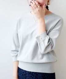le.coeur blanc | ドルマンシルエットニットプルオーバー(ニット/セーター)