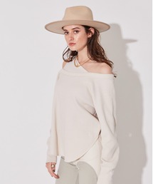 ALEXIA STAM | Waffle Layered Top/ワッフルレイヤードトップ(Tシャツ/カットソー)