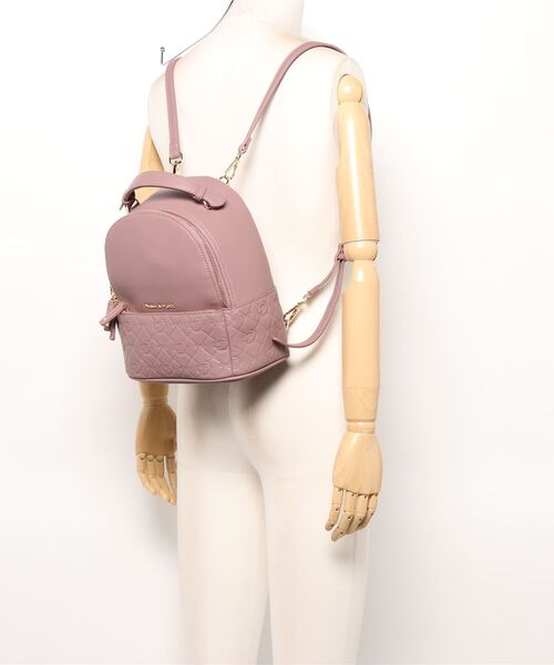Maison de FLEUR（メゾンドフルール）の「EC限定カラーモノグラムリュック（バックパック/リュック・レディース・ピンク系その他3・FREE）」の11枚目の写真