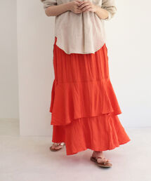 fredy emue | ワッシャー加工ティアードスカート(スカート)