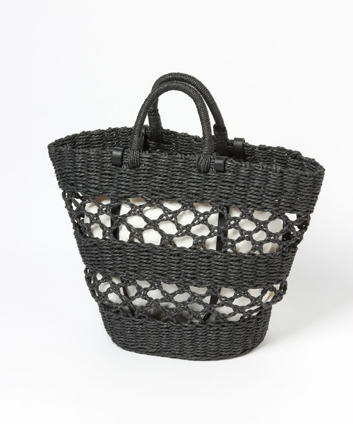 LEPSIM(レプシィム)の「ペーパースカシガラBAG 264296(トートバッグ・レディース・ベージュ/ピンク/ブラック・ONE SIZE)」の14枚目の写真