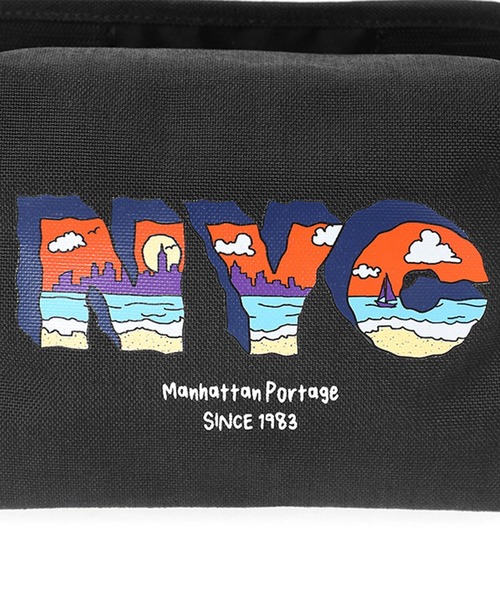 Manhattan Portage（マンハッタンポーテージ）の「Casual Messenger Bag NYC Print 2022SS（メッセンジャーバッグ・メンズ・ブラック・X-SMALL）」の11枚目の写真