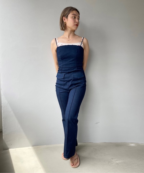 SANSeLF（サンセルフ）の「【SANSeLF】petite flower camisole sany22s002（キャミソール・レディース・ホワイト/ライトイエロー・FREE）」の6枚目の写真