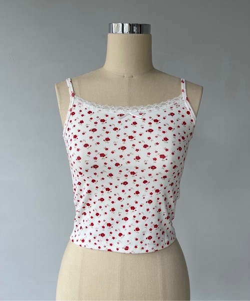 SANSeLF（サンセルフ）の「【SANSeLF】petite flower camisole sany22s002（キャミソール・レディース・ホワイト/ライトイエロー・FREE）」の16枚目の写真