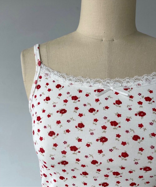 SANSeLF（サンセルフ）の「【SANSeLF】petite flower camisole sany22s002（キャミソール・レディース・ホワイト/ライトイエロー・FREE）」の17枚目の写真