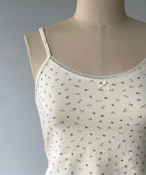 SANSeLF（サンセルフ）の「【SANSeLF】petite flower camisole sany22s002（キャミソール・レディース・ホワイト/ライトイエロー・FREE）」の19枚目の写真