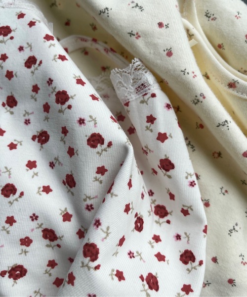 SANSeLF（サンセルフ）の「【SANSeLF】petite flower camisole sany22s002（キャミソール・レディース・ホワイト/ライトイエロー・FREE）」の15枚目の写真