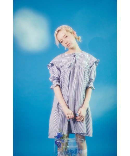 WC（ダブル シー）の「カラーロゴクリアバッグ（ショルダーバッグ・レディース・ブルー/ピンク/グリーン・FREE）」の7枚目の写真