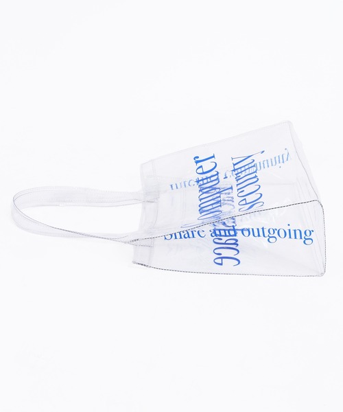 WC（ダブル シー）の「カラーロゴクリアバッグ（ショルダーバッグ・レディース・ブルー/ピンク/グリーン・FREE）」の19枚目の写真