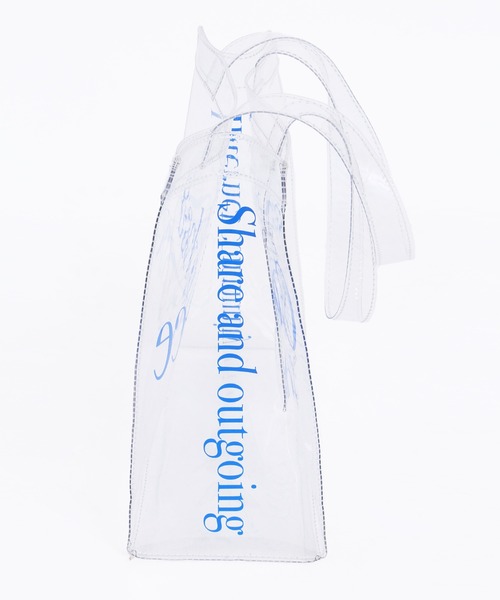 WC（ダブル シー）の「カラーロゴクリアバッグ（ショルダーバッグ・レディース・ブルー/ピンク/グリーン・FREE）」の22枚目の写真