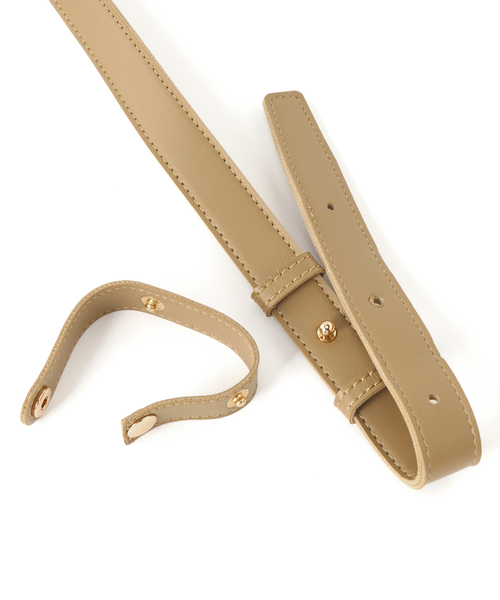 LE TALON(ルタロン)の「LE TALON 2WAYポーチツキショルダー(ショルダーバッグ・レディース・ベージュ/アイボリー・FREE)」の3枚目の写真