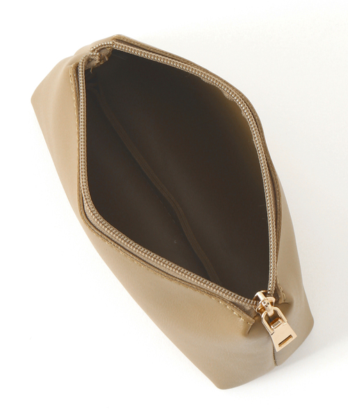 LE TALON(ルタロン)の「LE TALON 2WAYポーチツキショルダー(ショルダーバッグ・レディース・ベージュ/アイボリー・FREE)」の9枚目の写真