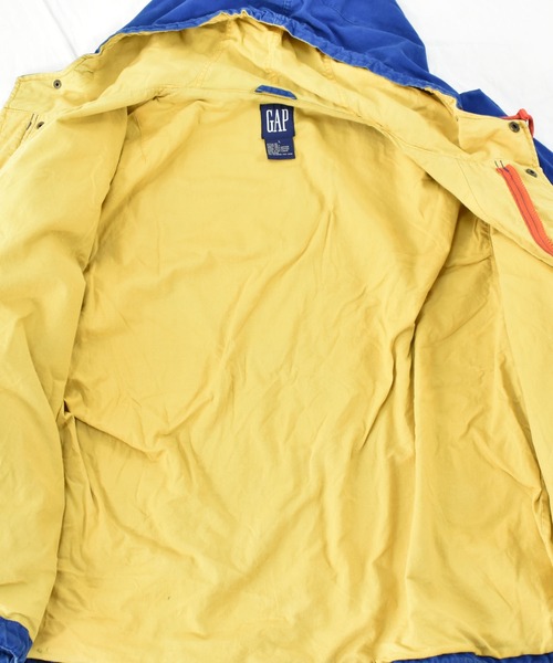 GAP（ギャップ）の「【ヴィンテージ古着】90's GAP / ギャップ ''OLD GAP'' フルジップ コットンジャケット（ブルゾン・メンズ・ブルー・LARGE）」の7枚目の写真