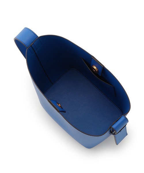 Mila Owen（ミラオーウェン）の「リングモチーフミニバケットバッグ（ショルダーバッグ・レディース・ホワイト/ブラック/オレンジ/ブルー・FREE）」の9枚目の写真