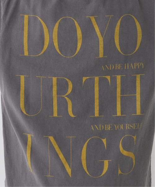 plage（プラージュ）の「DO YOUR THINGS Tシャツ◆（Tシャツ/カットソー・レディース・チャコールグレー/ホワイト・FREE）」の14枚目の写真