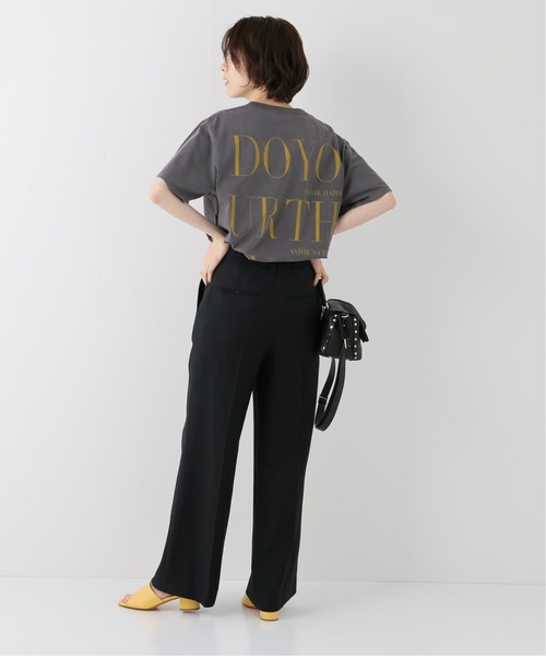 plage（プラージュ）の「DO YOUR THINGS Tシャツ◆（Tシャツ/カットソー・レディース・チャコールグレー/ホワイト・FREE）」の4枚目の写真