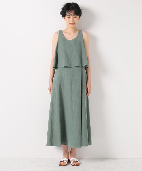 専用 iena la boucle ラッフルヘムチュニックキャミワンピース 専用 iena la boucle ラッフルヘムチュニックキャミワンピース