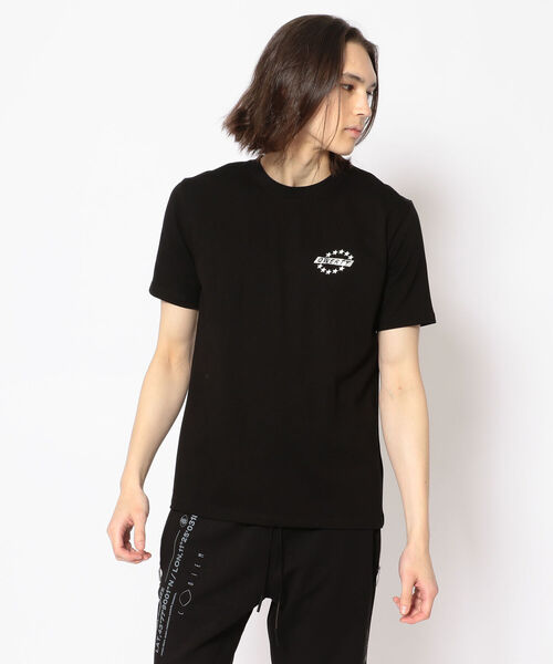 qwerty(クワーティ)の「QWERTY (クワーティ)Transition Embroidery SS TEE(Tシャツ/カットソー・メンズ・ホワイト/ブラック・MEDIUM/LARGE/X-LARGE)」の2枚目の写真