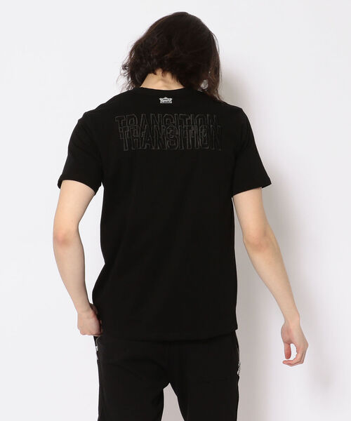 qwerty(クワーティ)の「QWERTY (クワーティ)Transition Embroidery SS TEE(Tシャツ/カットソー・メンズ・ホワイト/ブラック・MEDIUM/LARGE/X-LARGE)」の10枚目の写真