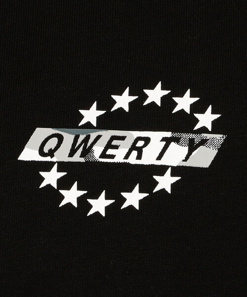 qwerty(クワーティ)の「QWERTY (クワーティ)Transition Embroidery SS TEE(Tシャツ/カットソー・メンズ・ホワイト/ブラック・MEDIUM/LARGE/X-LARGE)」の7枚目の写真