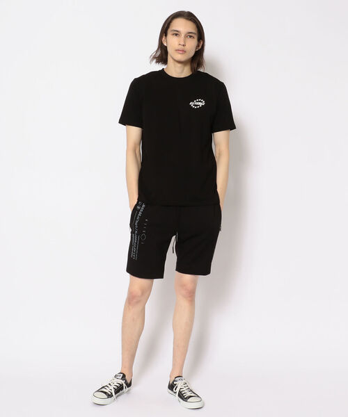 qwerty(クワーティ)の「QWERTY (クワーティ)Transition Embroidery SS TEE(Tシャツ/カットソー・メンズ・ホワイト/ブラック・MEDIUM/LARGE/X-LARGE)」の4枚目の写真