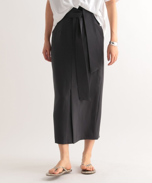 BABYLONE（バビロン）の「BABYLONE / ベルト付きタイトスカート（スカート・レディース・ブルー系その他/ライトベージュ・36inch/38inch）」の7枚目の写真