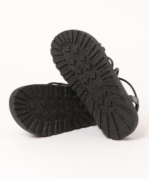 SPINNS（スピンズ）の「紐フラットサンダル（サンダル・レディース・ブラック/ベージュ・S/M/L）」の4枚目の写真