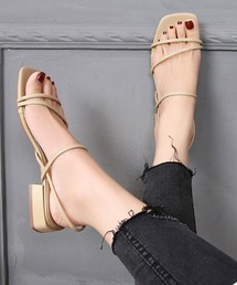 SETUP7 | 【MAISON BREEZE】スクエアトゥストリングサンダル SCCH108(サンダル)