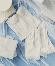 AMOSTYLE BY Triumph(アモスタイルバイトリンプ)のブライダルインナー コサージュ(ウエディング)ロングブラ【E,Fカップ】AMST1399 Corsage JX(その他アンダーウェア/インナー)