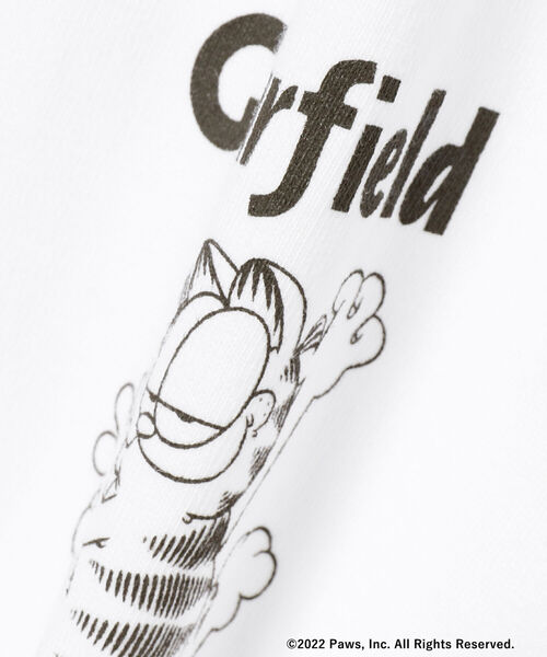 Ray BEAMS（レイビームス）の「GARFIELD × Ray BEAMS / 別注 mini Tシャツ（Tシャツ/カットソー・レディース・イエロー/ブラック/ホワイト・ONE SIZE）」の8枚目の写真