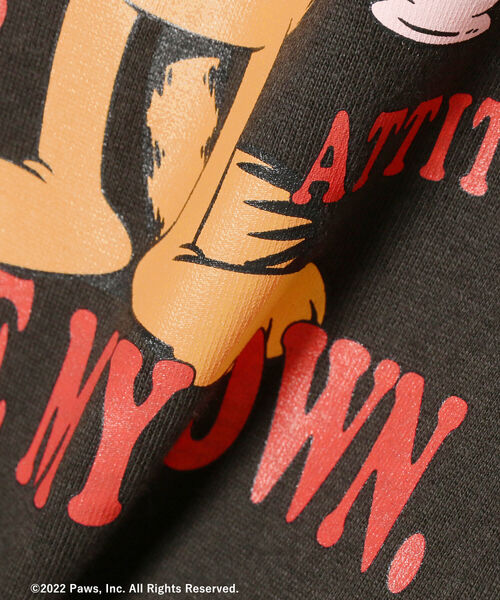 Ray BEAMS（レイビームス）の「GARFIELD × Ray BEAMS / 別注 mini Tシャツ（Tシャツ/カットソー・レディース・イエロー/ブラック/ホワイト・ONE SIZE）」の11枚目の写真