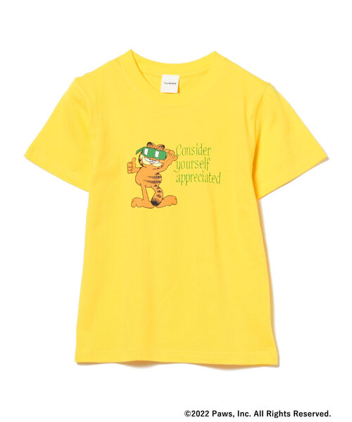Ray BEAMS（レイビームス）の「GARFIELD × Ray BEAMS / 別注 mini Tシャツ（Tシャツ/カットソー・レディース・イエロー/ブラック/ホワイト・ONE SIZE）」の12枚目の写真