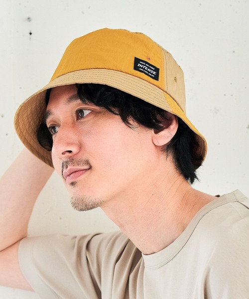 GLOBAL WORK(グローバルワーク)の「アラエルナイロンバケット/ユニ/272414(ハット・メンズ・ブラック/ブラウン/カーキ・FREE)」の1枚目の写真