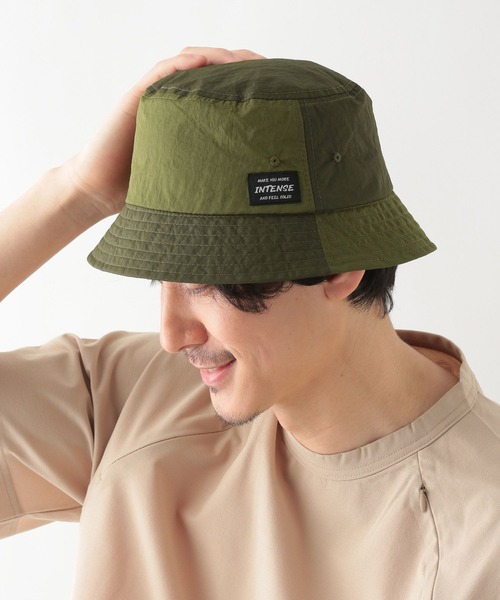 GLOBAL WORK(グローバルワーク)の「アラエルナイロンバケット/ユニ/272414(ハット・メンズ・ブラック/ブラウン/カーキ・FREE)」の3枚目の写真