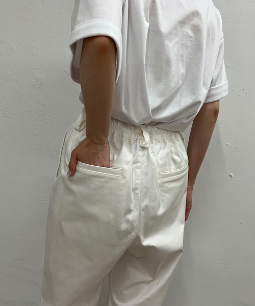 PUAL CE CIN(ピュアルセシン)の「JAPAN MADE チノストレッチパンツ(その他パンツ・レディース・ブラック/ベージュ/グレー/オフホワイト/オレンジ・FREE)」の12枚目の写真