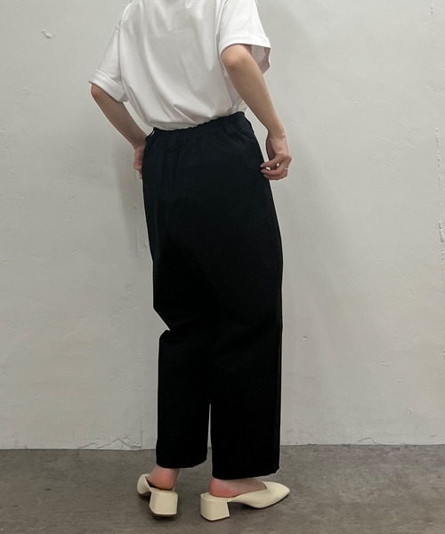 PUAL CE CIN(ピュアルセシン)の「JAPAN MADE チノストレッチパンツ(その他パンツ・レディース・ブラック/ベージュ/グレー/オフホワイト/オレンジ・FREE)」の13枚目の写真