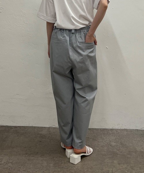 PUAL CE CIN(ピュアルセシン)の「JAPAN MADE チノストレッチパンツ(その他パンツ・レディース・ブラック/ベージュ/グレー/オフホワイト/オレンジ・FREE)」の14枚目の写真