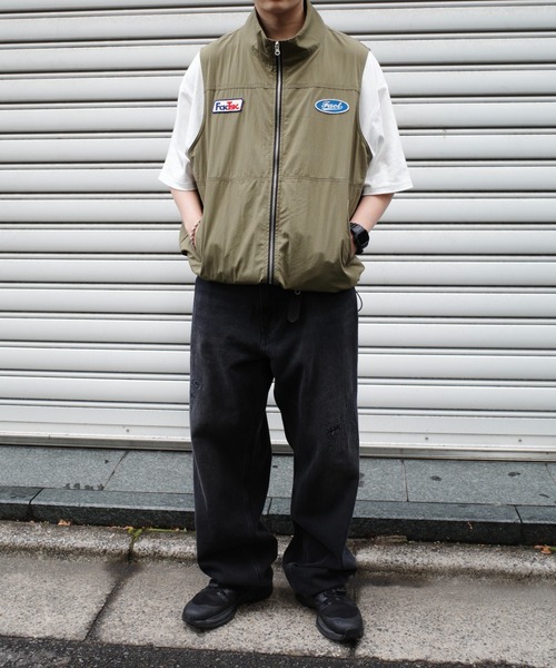 WHO'S WHO gallery（フーズフーギャラリー）の「COOPER FACTワッペンベスト（ベスト・メンズ・ブラック/カーキ・FREE）」の13枚目の写真