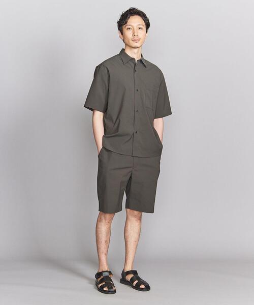 KOMATSU PACK デザート レギュラーフォルム ショートスリーブ シャツ BEAUTY&YOUTH UNITED ARROWS（ビューティーアンドユース