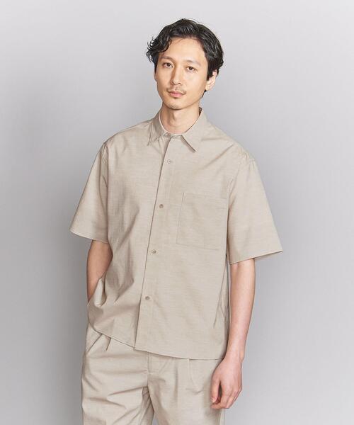 KOMATSU PACK デザート レギュラーフォルム ショートスリーブ シャツ BEAUTY&YOUTH UNITED ARROWS（ビューティーアンドユース