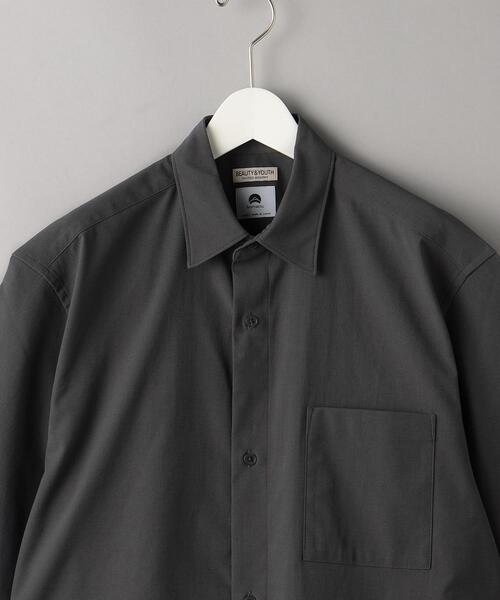 KOMATSU PACK デザート レギュラーフォルム ショートスリーブ シャツ BEAUTY&YOUTH UNITED ARROWS（ビューティーアンドユース