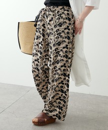 PUAL CE CIN | 花柄プリントパンツ(その他パンツ)