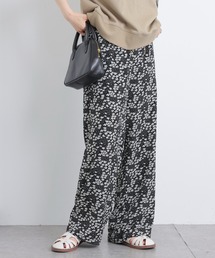 PUAL CE CIN | 花柄プリントパンツ(その他パンツ)