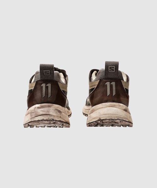 11 by Boris Bidjan Saberi ( ボリスビジャンサベリ)の「BAMBA2 LOW Wh / Wh / Wh(スニーカー・メンズ・ダークグレー・9.5/8.5/9)」の4枚目の写真