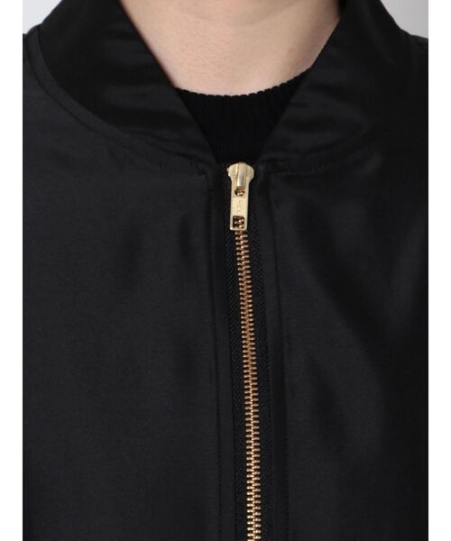 LAGUNAMOON（ラグナムーン）の「ヘムドロストボリュームショートブルゾン（ブルゾン・レディース・ブラック/モカ・FREE）」の6枚目の写真