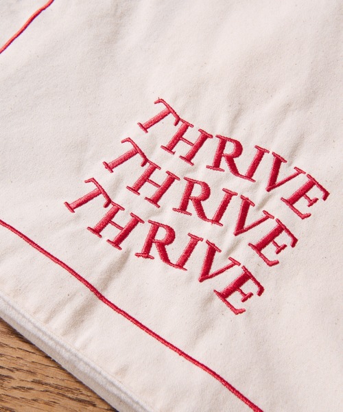 BIRTHDAY BAR(バースデイバー)の「THRIVE ロゴトートバッグ(トートバッグ・レディース・パープル/グリーン/アイボリー・フリー)」の7枚目の写真