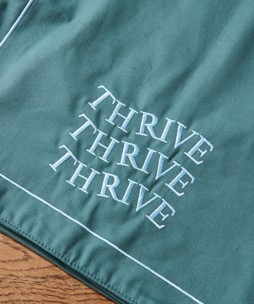BIRTHDAY BAR(バースデイバー)の「THRIVE ロゴトートバッグ(トートバッグ・レディース・パープル/グリーン/アイボリー・フリー)」の5枚目の写真