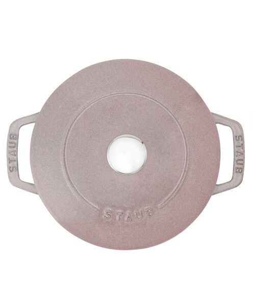 ストウブ　Wa-NABE M 18センチ　シフォンローズ Amazon｜staub ストウブ 「 ワナベ シフォンローズ M 18cm 」 両手