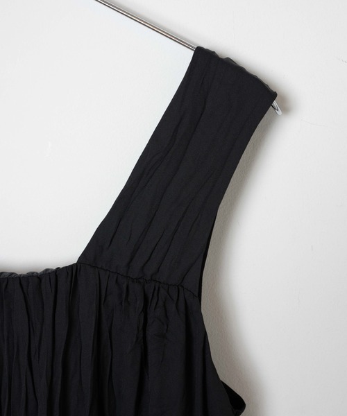 WEGO（ウィゴー）の「WEGO/【一部店限定】ワッシャーロングワンピース（ワンピース・レディース・ブラック/その他1・FREE）」の14枚目の写真